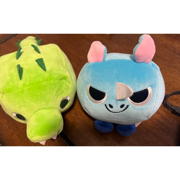 Pet simulator Crocodile and Blue Rhino 5"  Phatmojo Plush - Picture 1 of 1